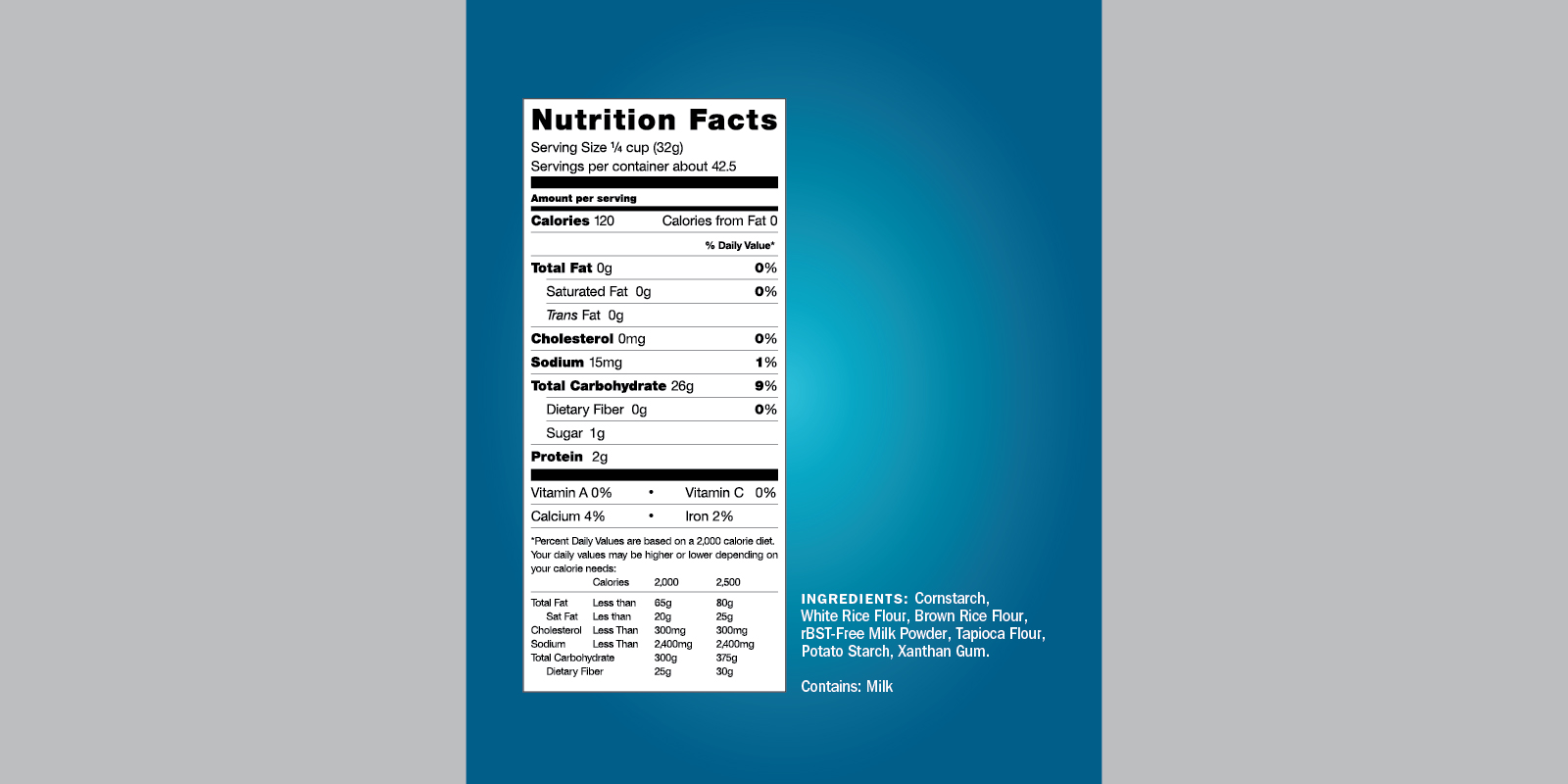 nutrition facts